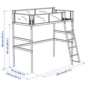 IKEA VITVAL PATROVÁ POSTEL - 5