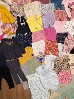 Mix oblečení pro holčičku 74-80 - 5