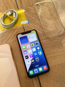Prodám: Apple Iphone XR 64GB Coral Orange -- VÝBORNÝ STAV - 5
