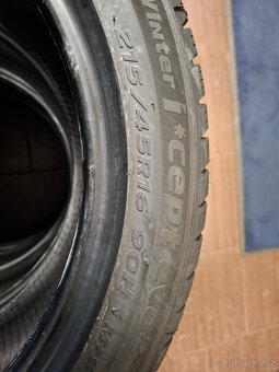 Nové zimní pneumatiky Hankook 215/45 R16 90H XL 4ks - 5