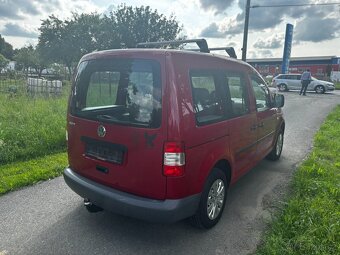 Volkswagen Caddy 1.4i 59kW, Klima, Tažné, Nová STK - 5