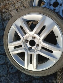 RENAULT -6,5Jx17, rozteč 4x100x60- ORIGINÁLNÍ ALU KOLA - 5