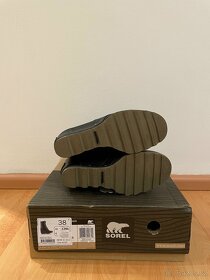 Černé kožené boty Sorel vel. 38 - 5