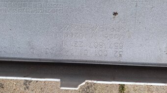 Škoda Scala facelift přední nárazník 657807221F - 5