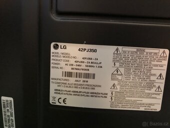 Plazmová telka LG 42PJ350 - 5