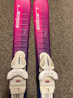 Dětské dívčí lyže ELAN - Sky 110cm - 5