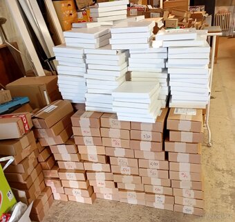 Krabice kartonové, nové cca 400ks i na cukroví - 5