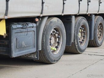 Kögel SN 24, 34 PALET, TŘÍSTRANNÁ SHRNOVACÍ PLACHTA XL, PŘÍZ - 5