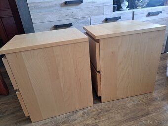 Dva noční stolky (komody) Ikea Malm - 5