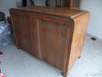 Biedermeier komoda, originál. - 5