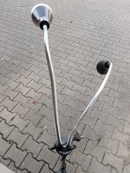 Stojací úsporná lampa led, nastavitelná do různých směrů. - 5