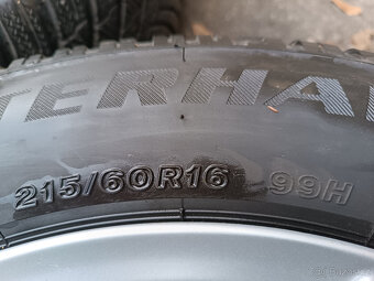Mondeo MK5 - disky 6,5x16 et50 + čidla + zimní 215/60/16 - 5