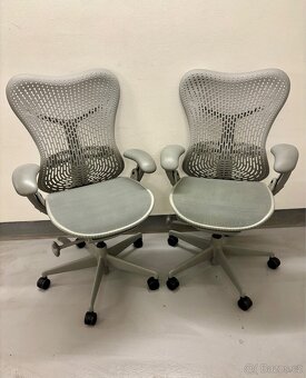 Kancelářská židle Herman Miller Mirra - top stav, více ks - 5