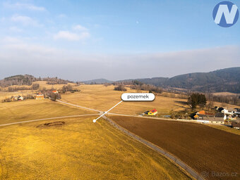 Prodej zasíťovaného stavebního pozemku, 1617 m2, Kratušín - 5