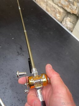 MINIATURNÍ SKLÁDACÍ RYBÁŘSKÝ PRUT S NAVIJÁKEM - 5