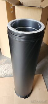 Komín nerezový izolovaný průměr 200mm, NOVÝ 5M. - 5