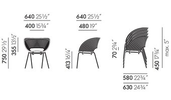 Vitra • židle bíla • Tom Vac • Ron Arad - 5
