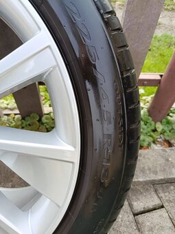 Alu Škoda Braga R18 5X112 Letní PNEU 224/45 R18 TOP STAV - 5