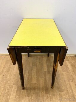 Retro stolek rozkládací 60. léta - 5