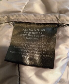 Slabší bunda zn. ALBA MODA vel .XL - 5