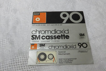 AudioKazety BASF Chromdioxid 90 3ks MC - 5