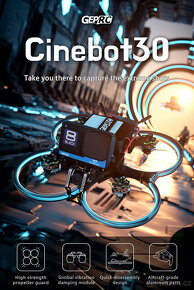 Nový cinedron GEPRC Cinebot30 3” 6S Doprava ZDARMA - 5