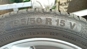 Kompletní sada kol (disky + pneu) 195/50 R15 - 5