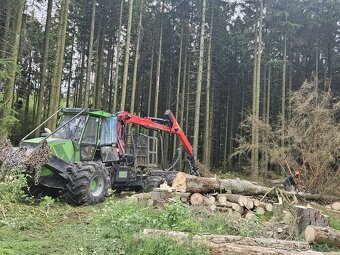 Lesní traktor NOE NF160-6R + hlavice Kesla - 5