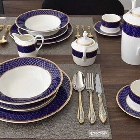 Zepter Porcelán Cobalt Royal kompletní set pro 12 osob - 5