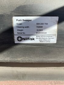prodám Nilfisk-Alto Wap SW200 700 - Zametací stroj - 5