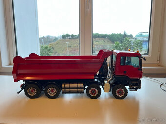 Scaleart 114.5 MAN TGS 8x8 Halfpipe Kiper Dump RC Truck RTR - 5