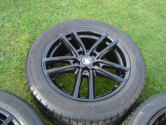 4 XZIMNÍ HLINÍKOVÁ KOLA ŠKODA KAROQ,OCTAVIA, PASSAT 215/55 R - 5