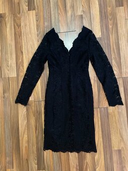 Nové černé krajkové šaty, vel XS, CA, Yessica - 5