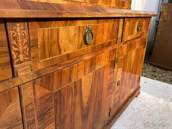 knižnica / vitrína  Biedermeier - 5