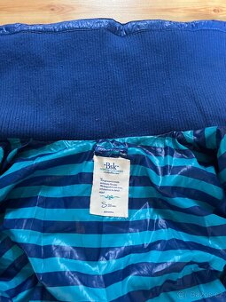 Modrá dámská bunda Bershka - 5