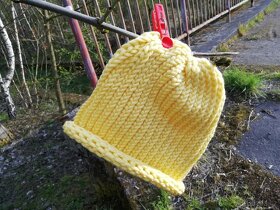 Nová pletená čepice - 5