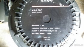 Basový reproduktor Sony+ zesilovač - 5