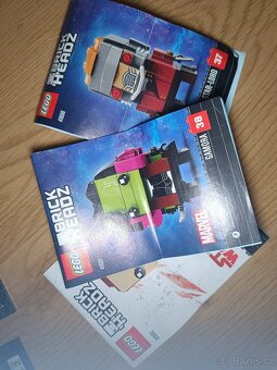 LEGO 5x BrickHeadz - Gamora, StarLord, Rey, Cyborg a Kuře - 5