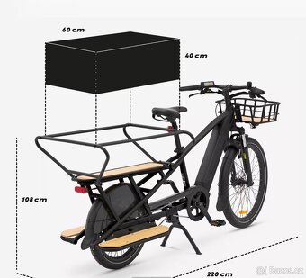 Nákladní elektrokolo Decathlon BTWIN R500E, TOP model - 5