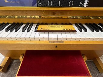 Německé piano Zimmermann se zárukou 2 roky, doprava zdarma. - 5