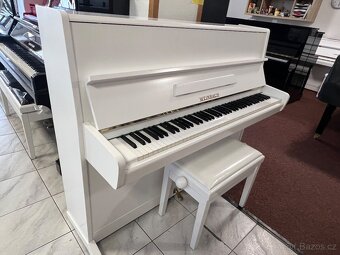 Bílé pianino Weinbach-Petrof se zárukou a doprava zdarma. - 5