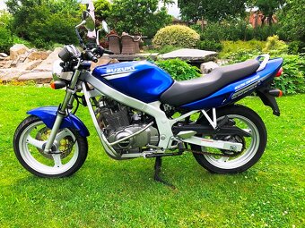 Suzuki GS500e, BMW F650st, vše skupina A2, 35kw - 5