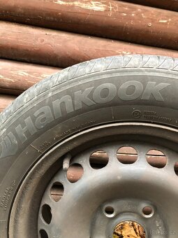 Letní sada plechových kol s pneu Hankook Kinergy 195/65/R15 - 5