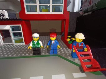 LEGO Train 9V 4555 Cargo Station +návod - 5