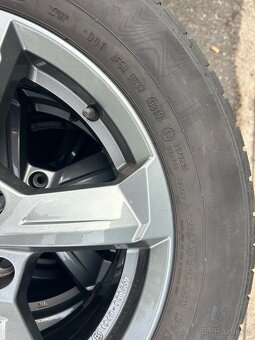 Sada zimních pneumatik, 215/60r16, alu kola - 5