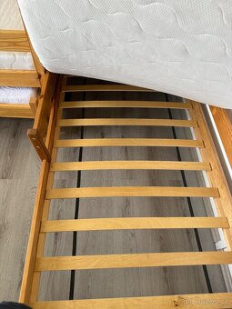 Postel z masivu - buk 90x200 - 5