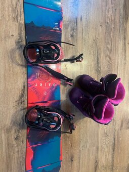 Dívčí snowboardový komplet 130cm - 5