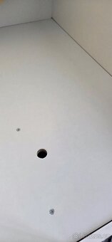 Vyvýšená velká dětská postel s psacím stolem - 5