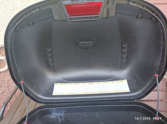 Kufr na motorku + montážní plotna. - 5