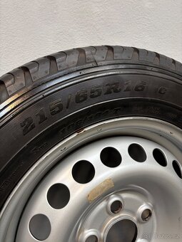 Disky sada Vw T5 T5.1 Dunlop SP LT30-6  215/65/16 8mm - 5